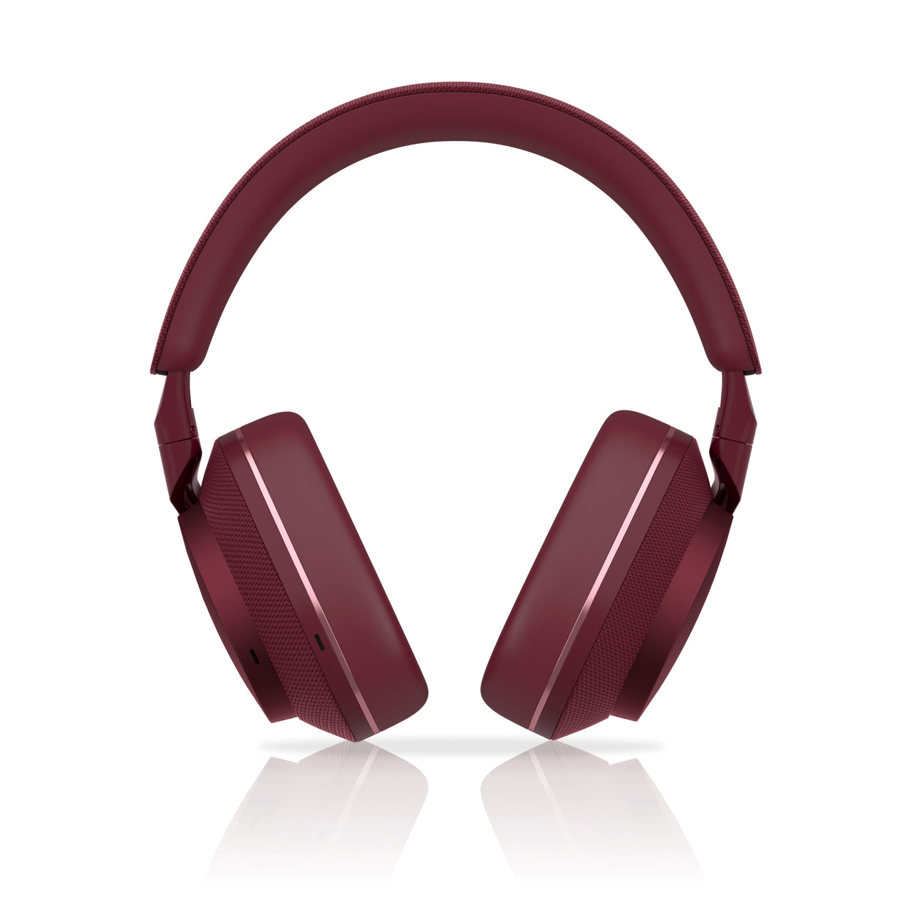 Bowers & Wilkins Px7 S2e brezžične naglavne slušalke z odpravljanjem hrupa ANC, Ruby red