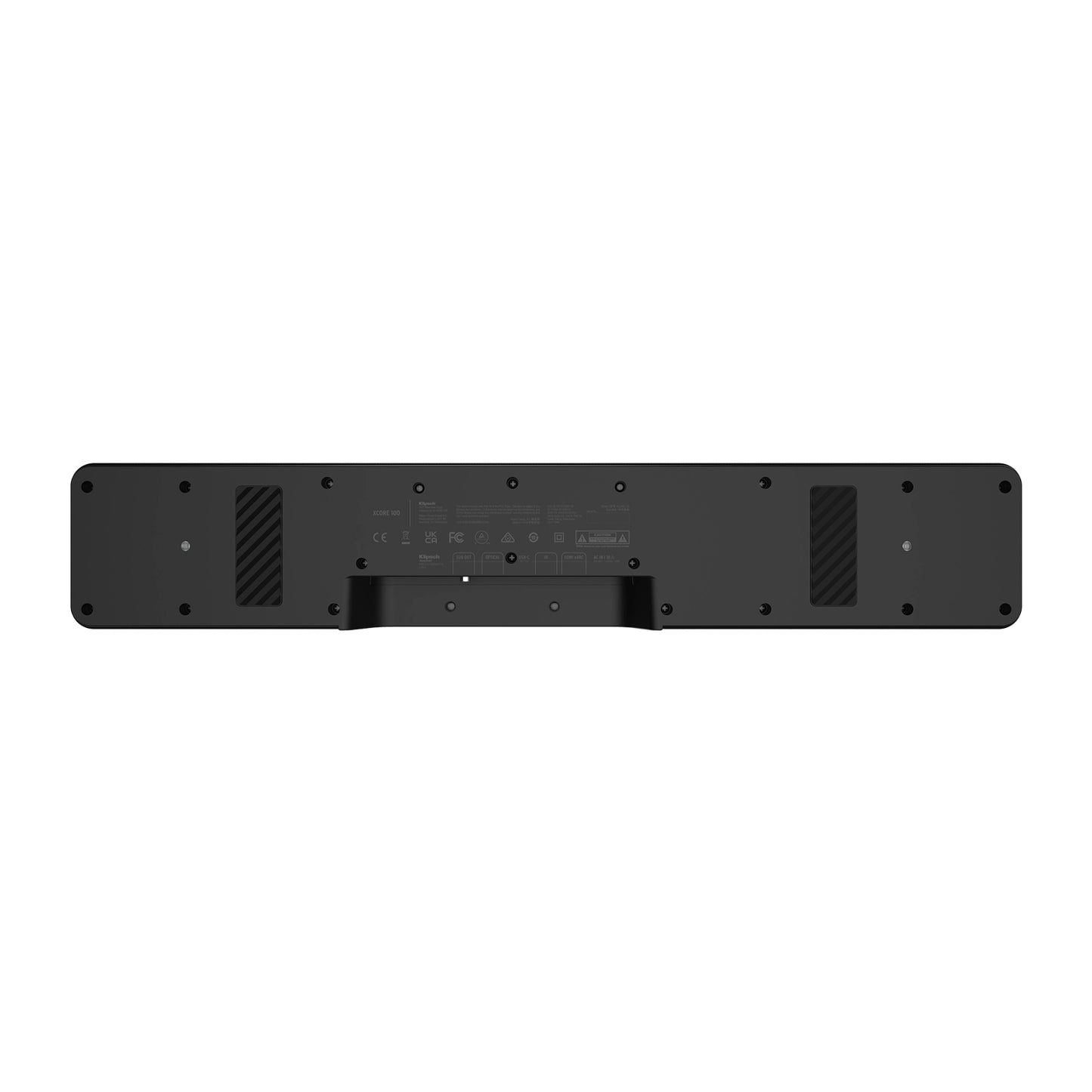 Klipsch Flexus Core 100 – soundbar z dvema 4" nizkotoncema za bogat zvok.