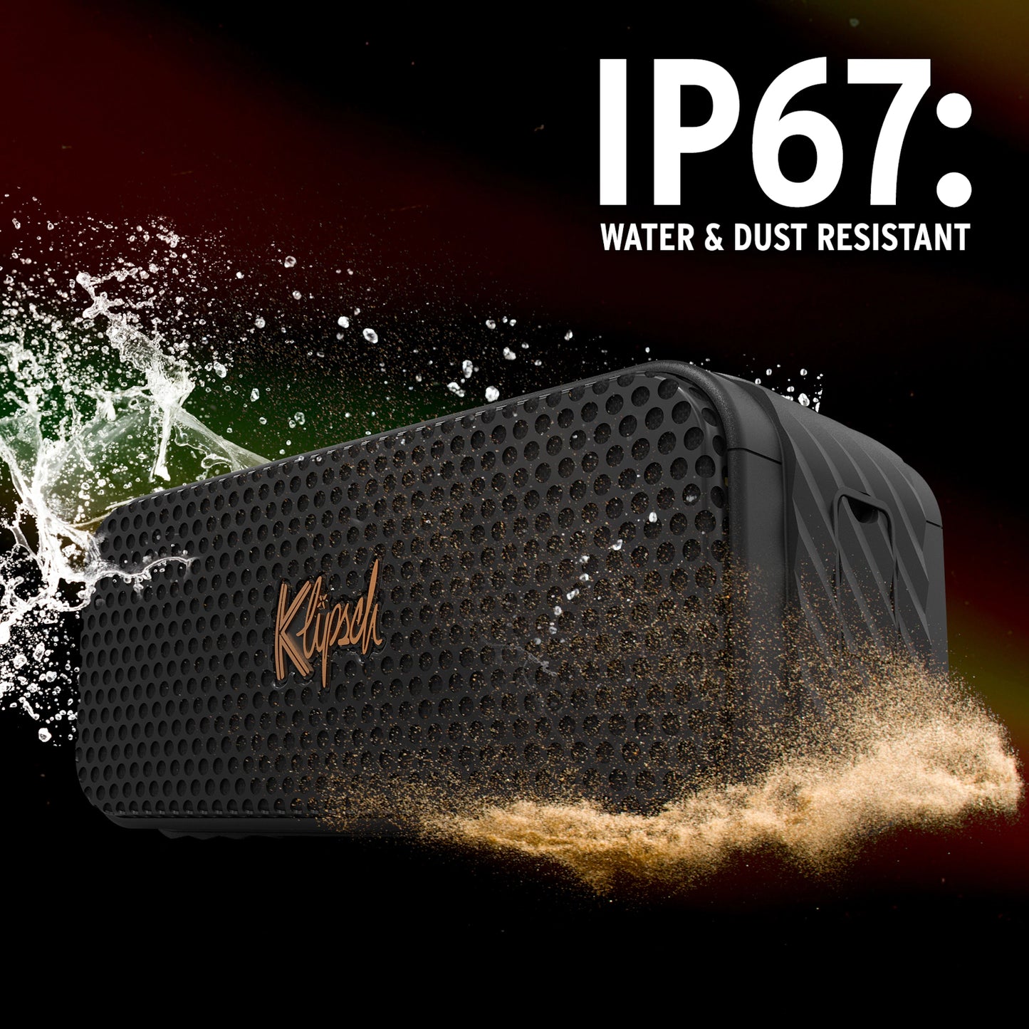 klipsch nashville zvočnik ip67 odpornost na prah in vodo