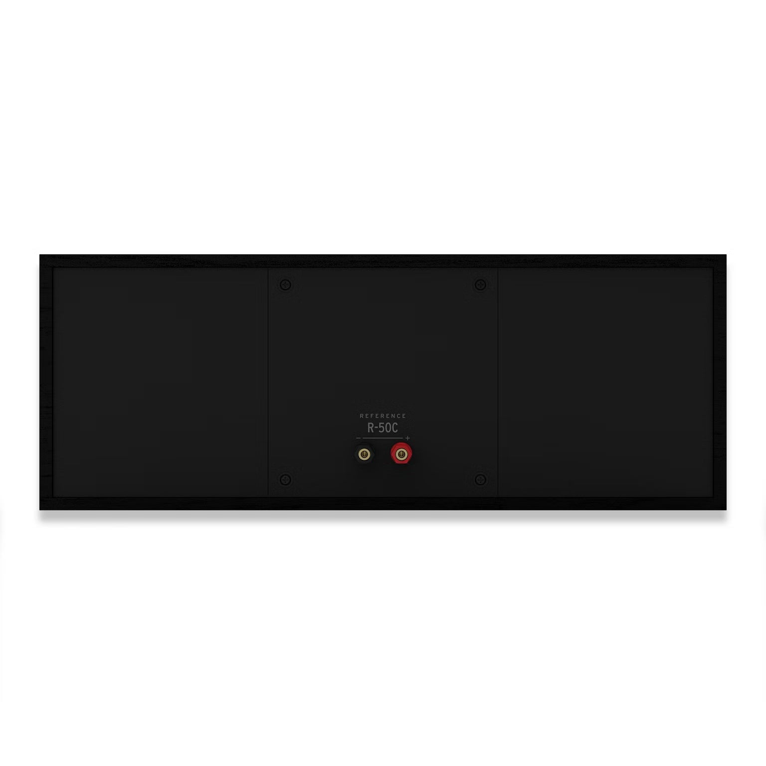 Visokozmogljiv centralni zvočnik z najkvalitetnejšimi zvočniškimi priključki Klipsch R-50C.