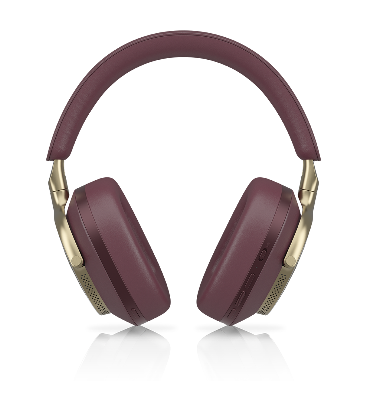 Bowers & Wilkins PX8 brezžične naglavne slušalke z odpravljanjem hrupa ANC, Royal Burgundy