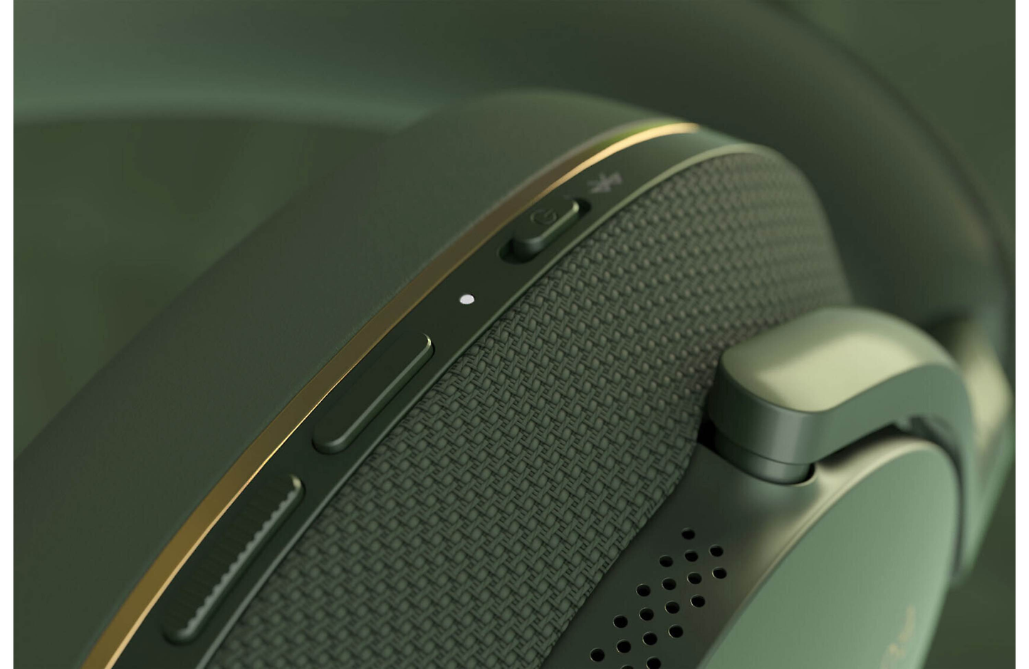 Bowers & Wilkins Px7 S2e brezžične naglavne slušalke z odpravljanjem hrupa ANC, Forest Green