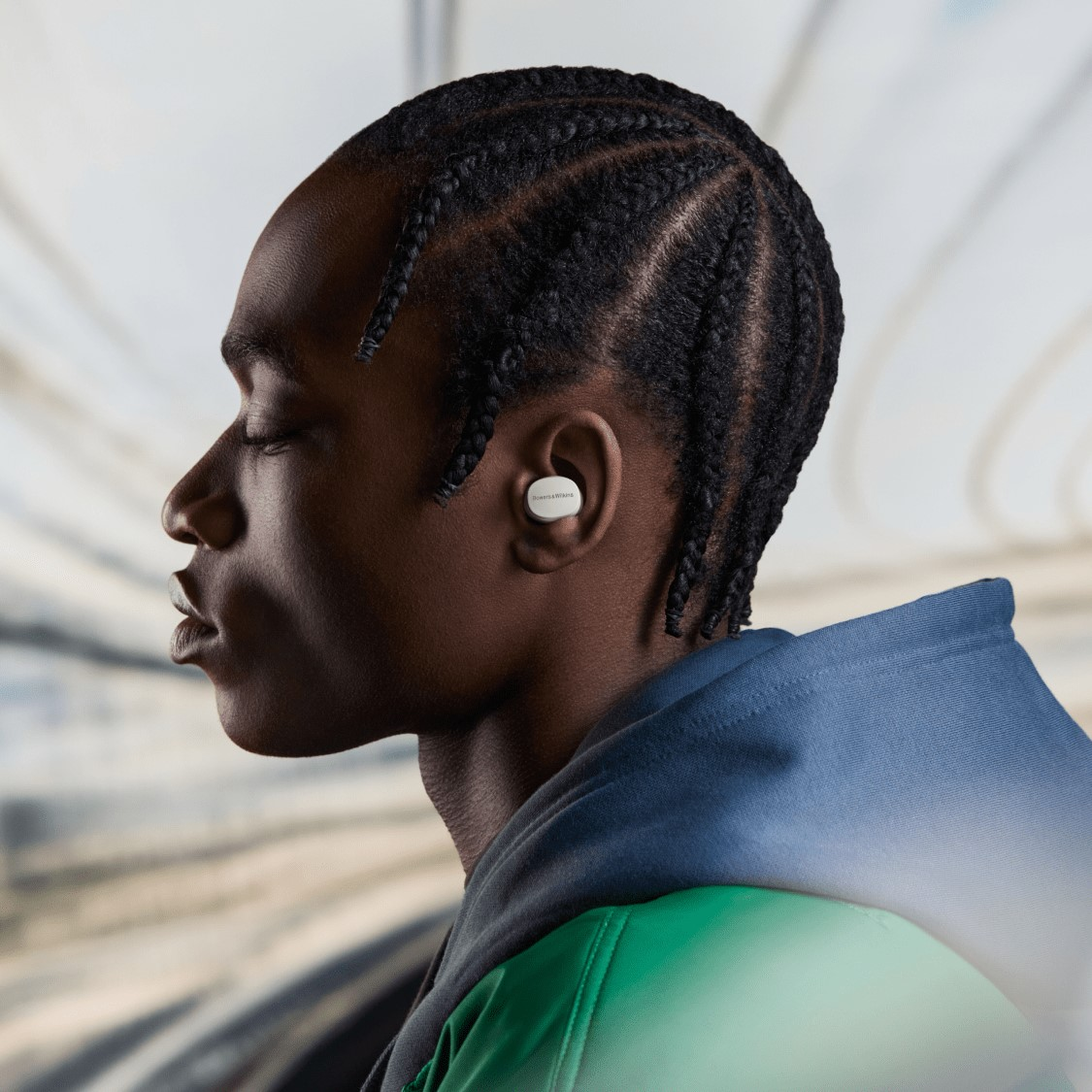 Bowers & Wilkins Pi6, True Wireless slušalke z ANC, Cloud Grey