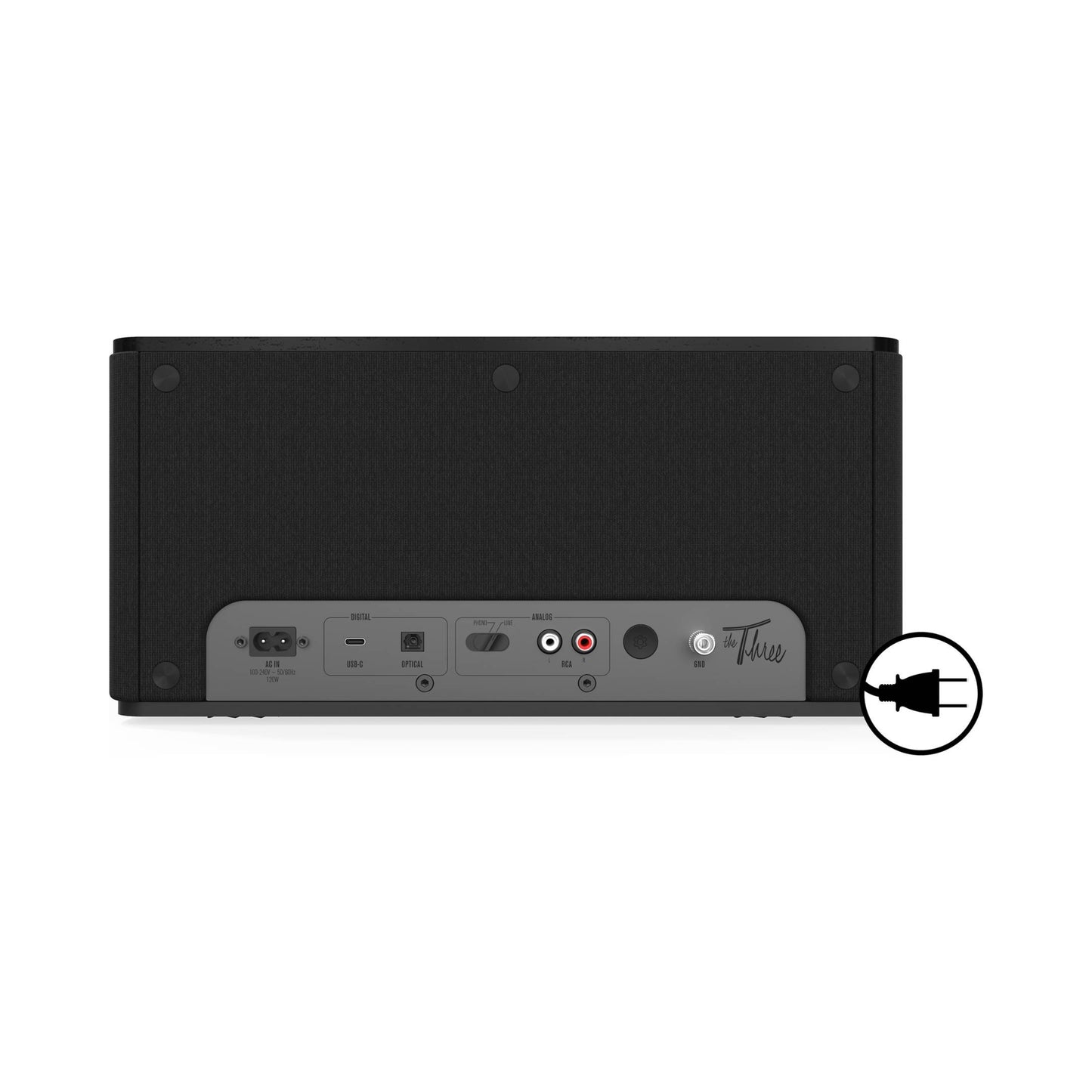 Brezžični zvočnik Klipsch The Three Plus s 120W moči.