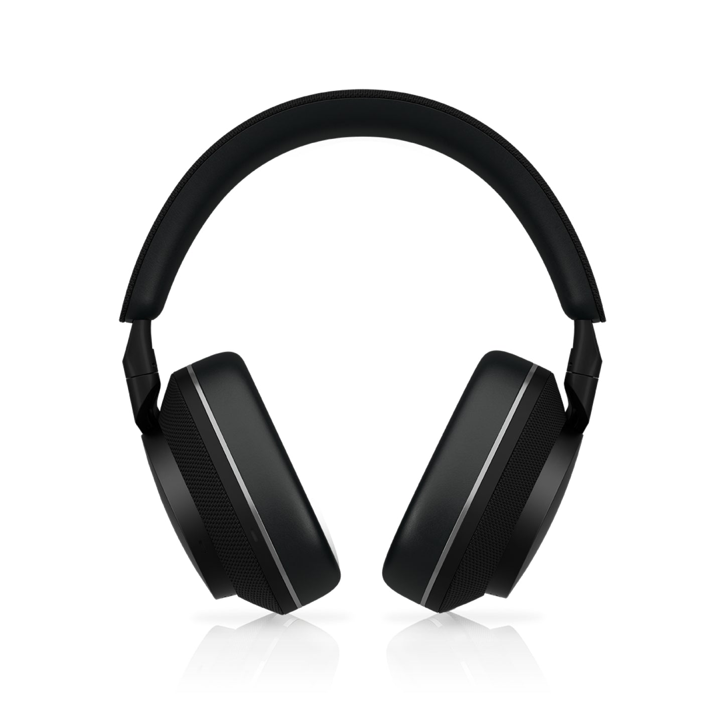 Bowers & Wilkins Px7 S2e črne brezžične naglavne slušalke – Elegantne slušalke z aktivnim odpravljanjem hrupa (ANC) za vrhunsko izkušnjo poslušanja glasbe.