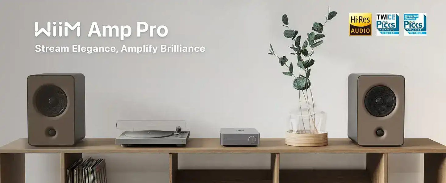 WiiM Amp Pro - Ojačevalnik in audio predvajalnik
