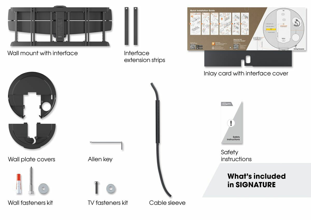 Vogels TVM 7655 DesignMount Full motion stenski TV nosilec, 40" do 77", 120°, 35kg