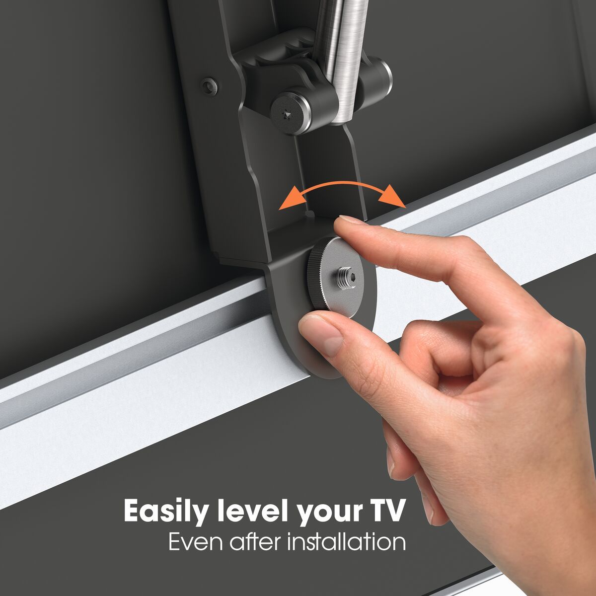 Vogels THIN 525 Full motion stenski TV nosilec, 40" do 65", 120°+20°, 25kg, črn