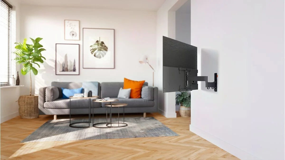 Vogels TVM 3463 Full-Motion OLED stenski nosilec, 32" do 65", 20°+180°, 25kg, črn