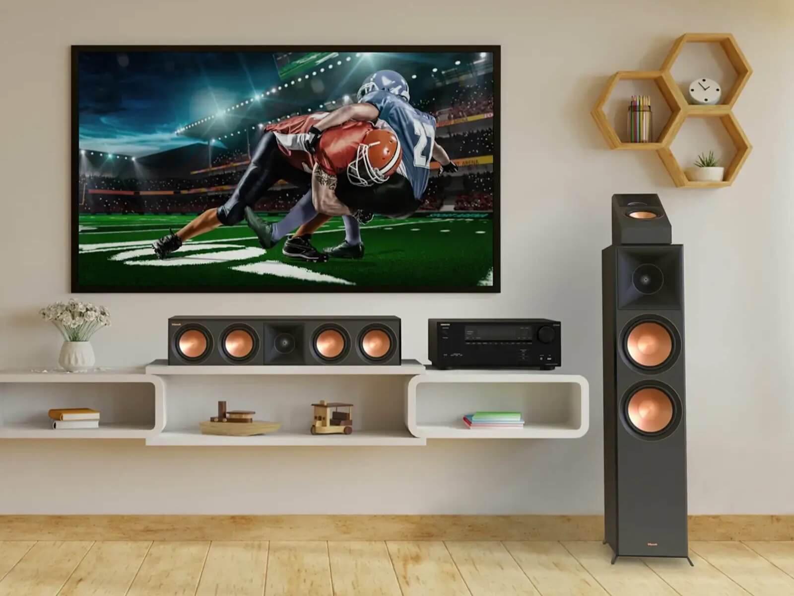 Klipsch Optimized Mode: Naveza Onkyo ojačevalcev in Klipsch zvočnikov