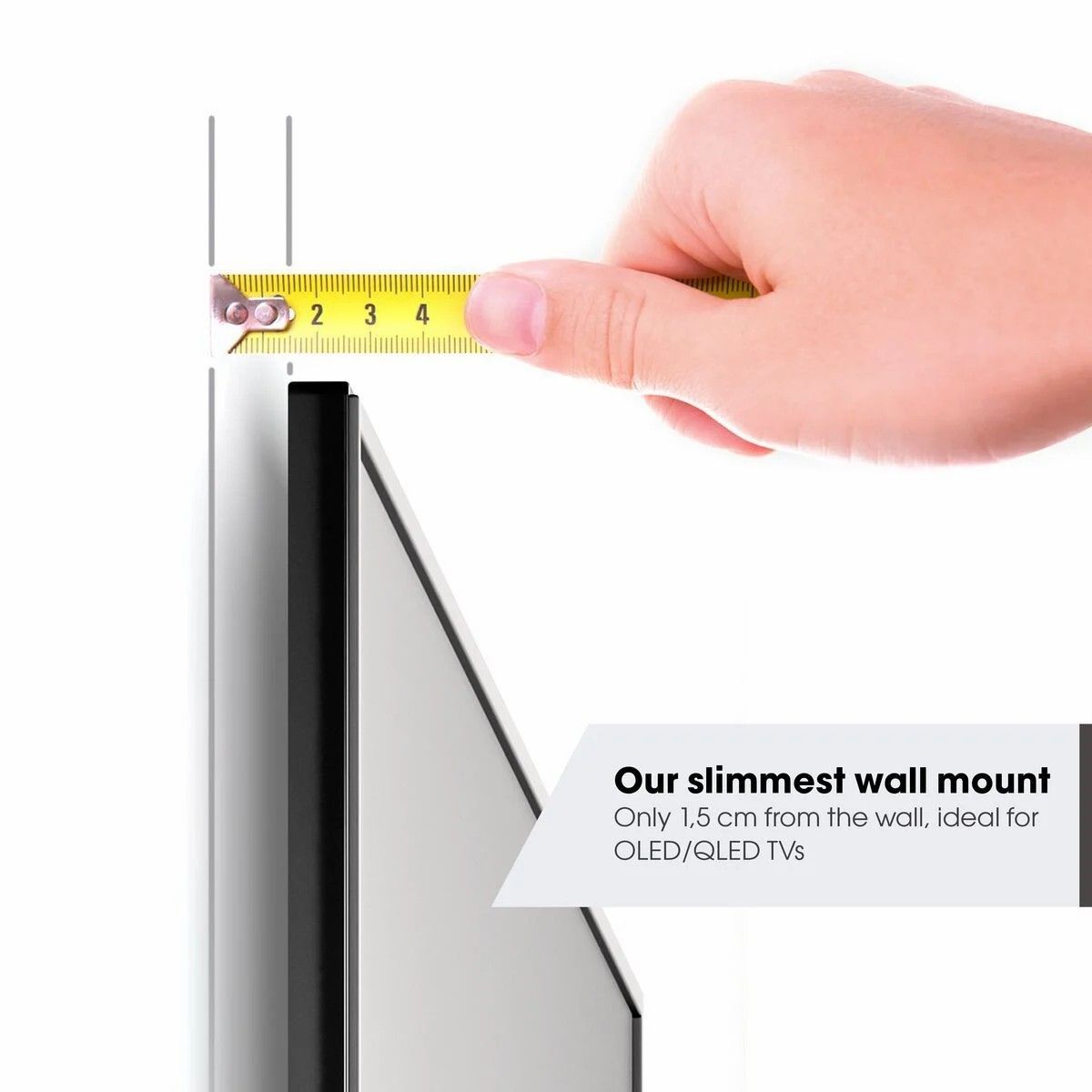 Vogels TVM 5605 ELITE fiksni TV stenski nosilec, 40" do 100", 100kg