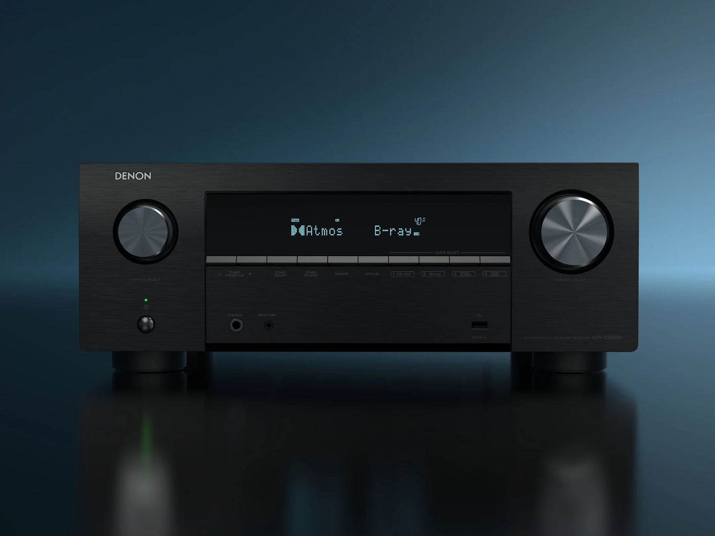 Denon AVC-X 3900H 9.4 kanalni AV ojačevalnik 8k, Dolby Atmos, HEOS