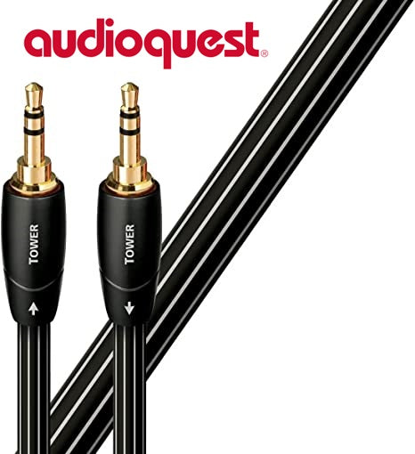 AudioQuest AUX kabel Tower 3.5mm/3.5mm, 1m do 20m