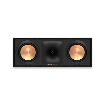 Detajlni prikaz Klipsch Reference R-50C – osrednji del hišnega avdio sistema.