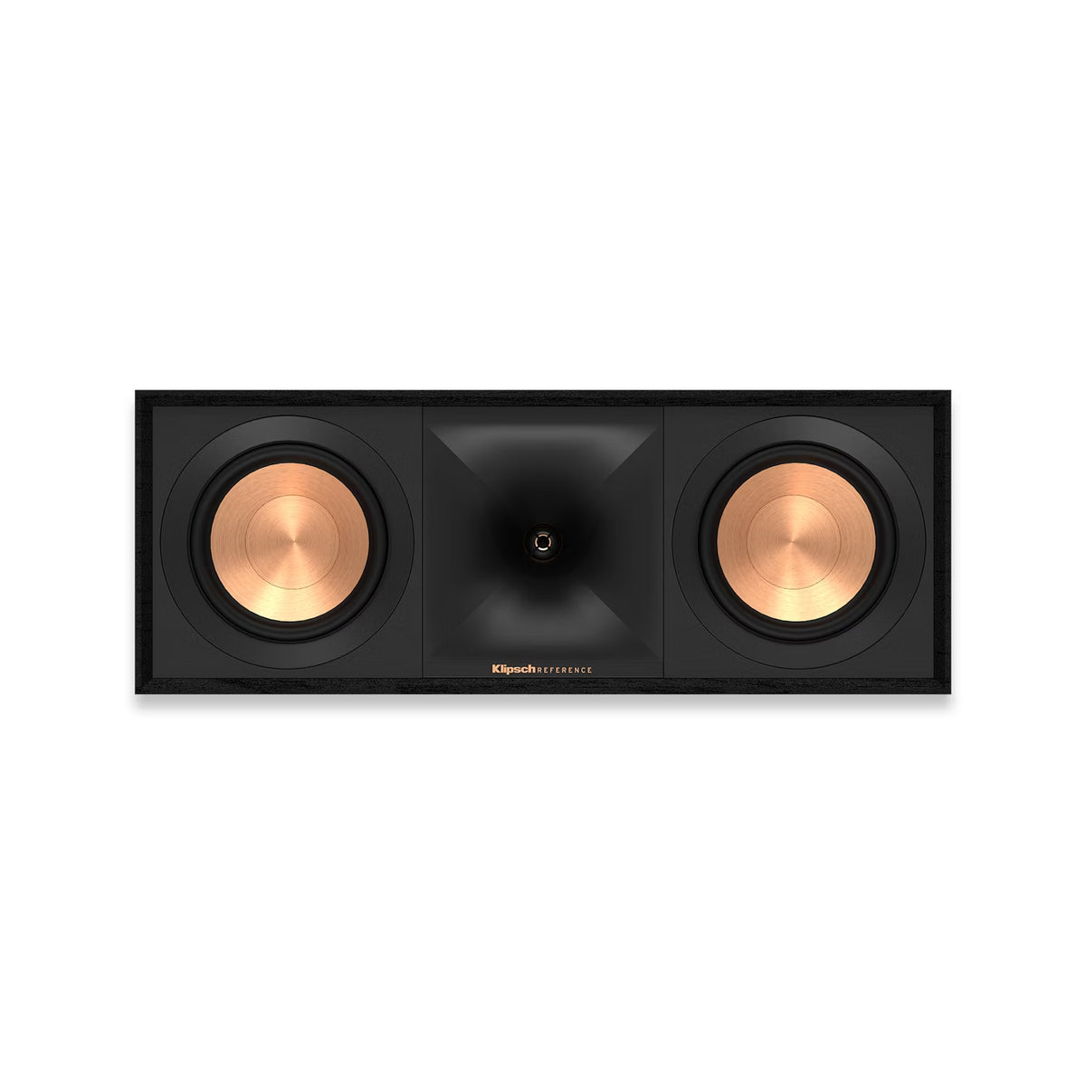 Klipsch R-50C centralni zvočnik s štirimi bakrenimi nizkotonskimi enotami za jasne dialoge