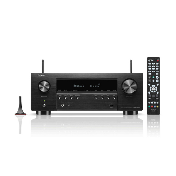 Denon AVR-S970H: Vstopni model 7.2-kanalnega AV receiverja z 8K podporo in HEOS multi-room funkcionalnostjo.
