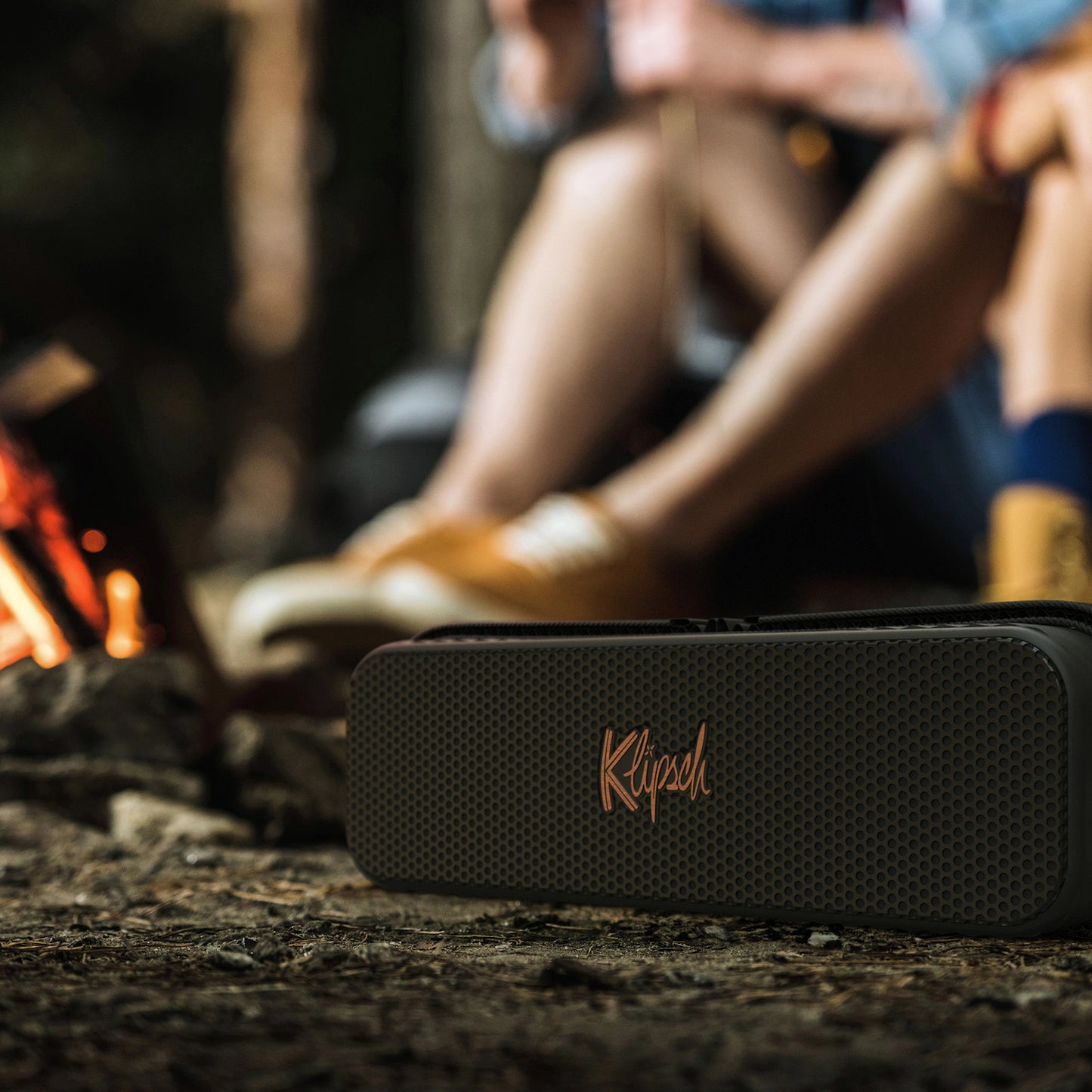 Klipsch Detroit Prenosni Bluetooth zvočnik, Črn