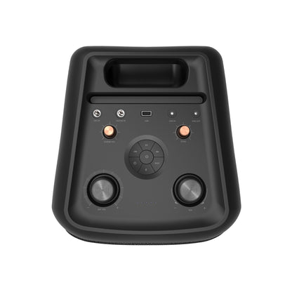 Klipsch GIG XXL – 6,5" nizkotonec, karaoke mikrofon in brezžično predvajanje.