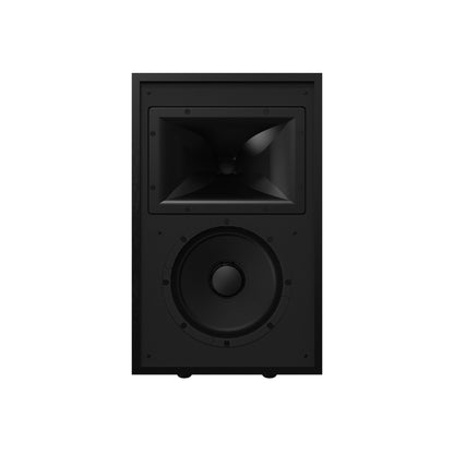 Klipsch Rebellion Heritage zvočnik v črni izvedbi – sprednji pogled