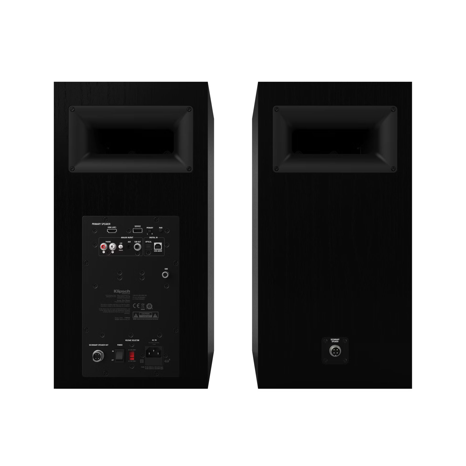 Kompaktna in elegantna zasnova – Klipsch Heritage The Nines z retro videzom in vrhunskim zvokom.