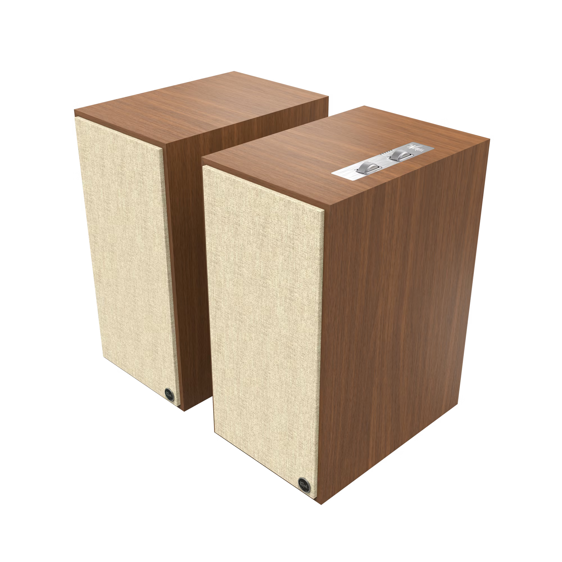 Močan in čist zvok – Klipsch Heritage The Nines zvočniki z LTS titanovim visokotoncem in Tractrix hupo.