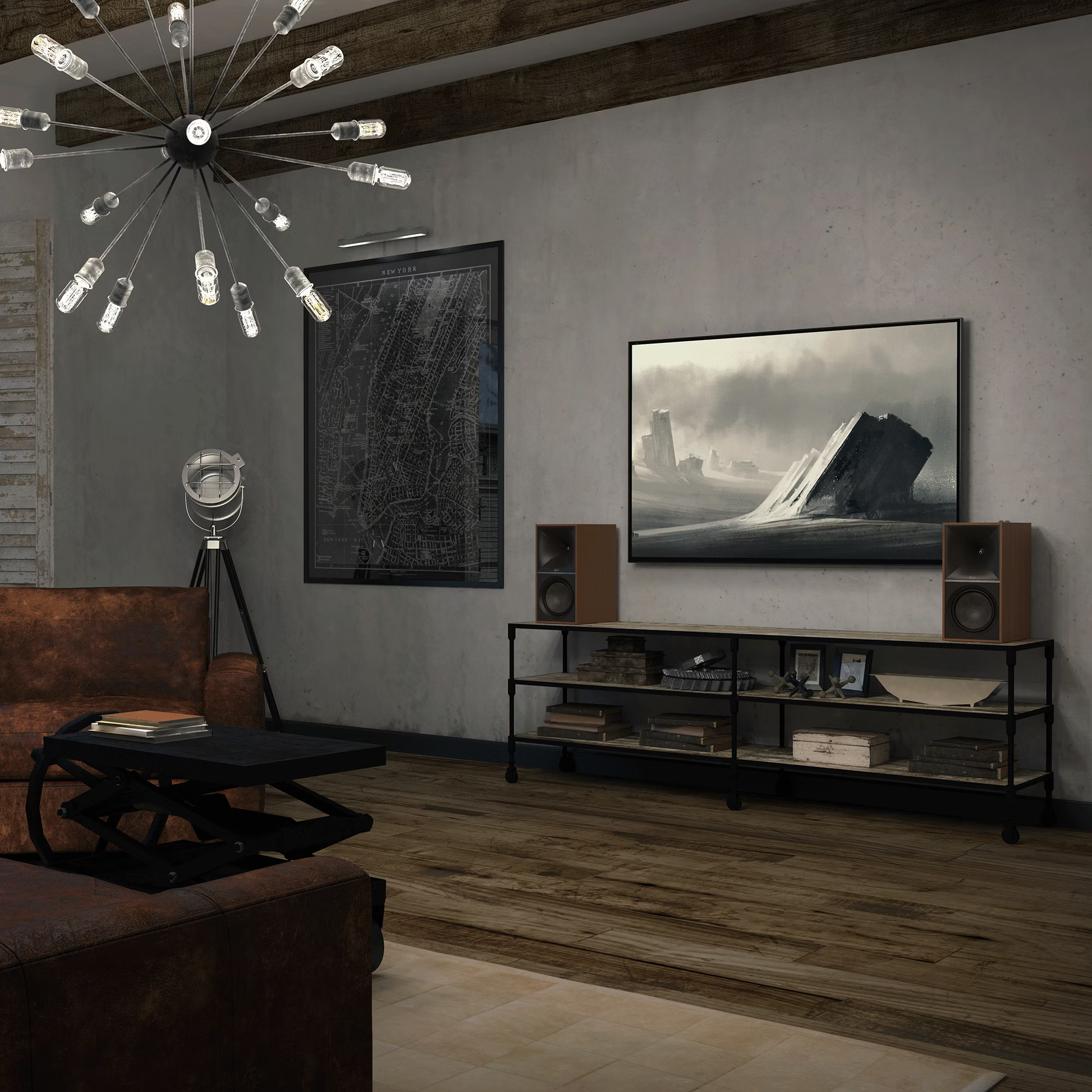 Klipsch Heritage The Nines – Povežite jih z različnimi napravami preko Bluetooth, AUX ali optičnega vhodnega.