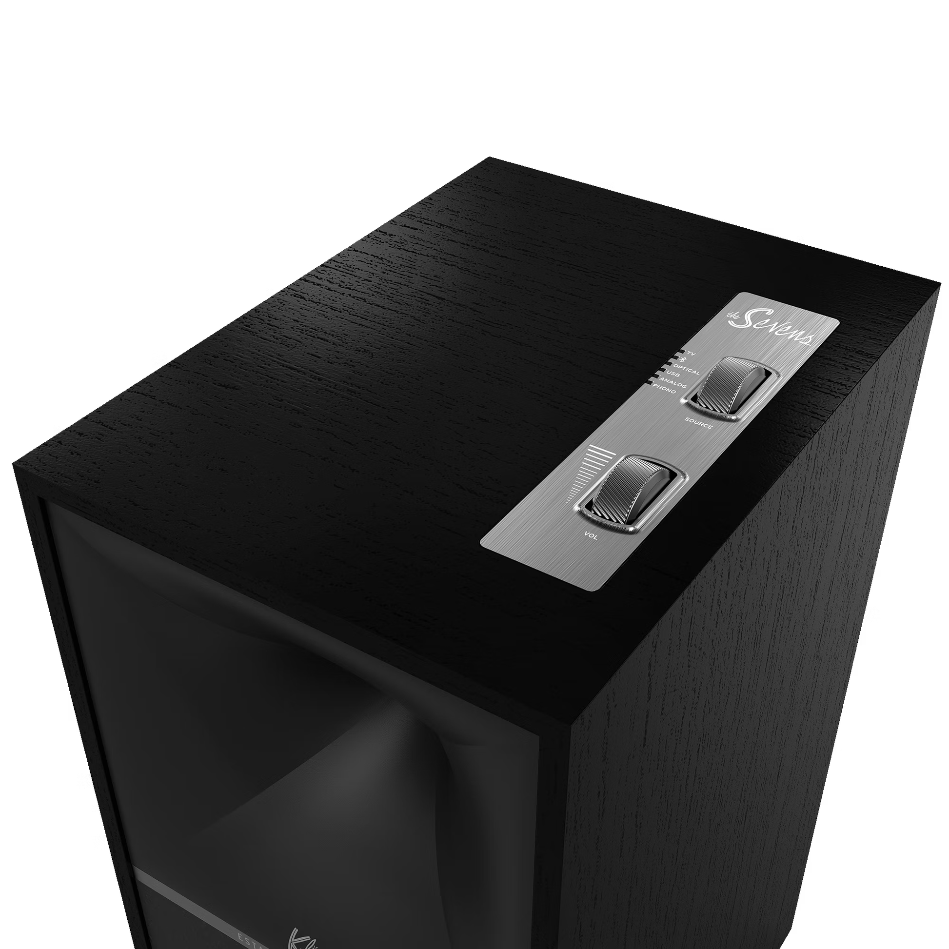 Močni in kompaktnosti – Klipsch Heritage The Sevens zvočniki z 80W nizkotonci in 20W visokotonci.