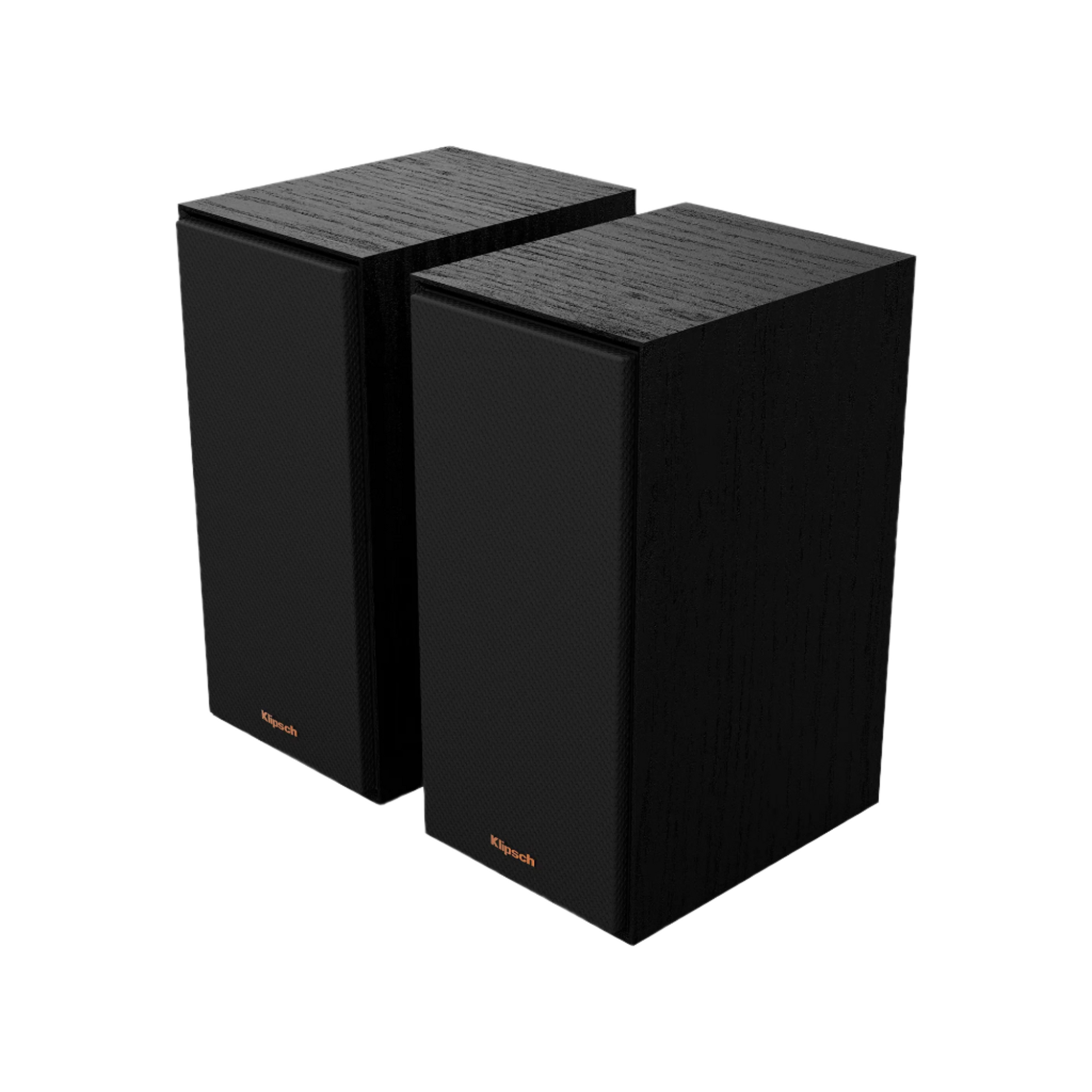 Vgrajen ojačevalec v Klipsch R-40PM za zmogljiv in jasen zvok.
