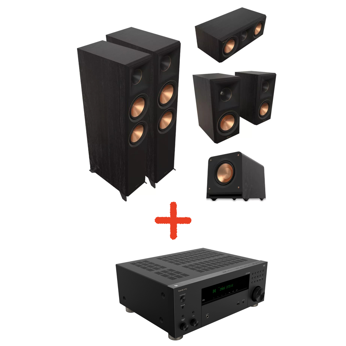 Klipsch Reference Premiere Floorstanding Performance 5.1 - RP-6000F II komplet