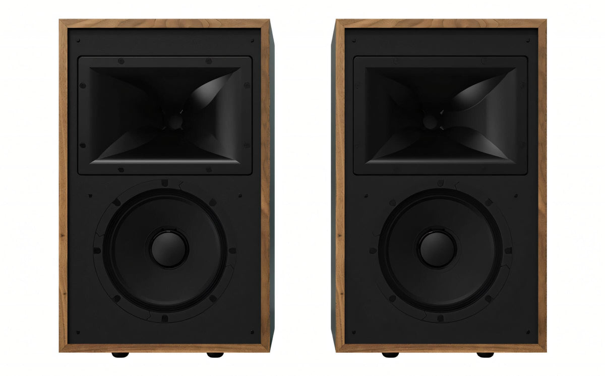 Par Klipsch Rebellion Heritage zvočnikov v temnem orehovem furnirju