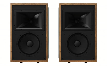 Par Klipsch Rebellion Heritage zvočnikov v temnem orehovem furnirju