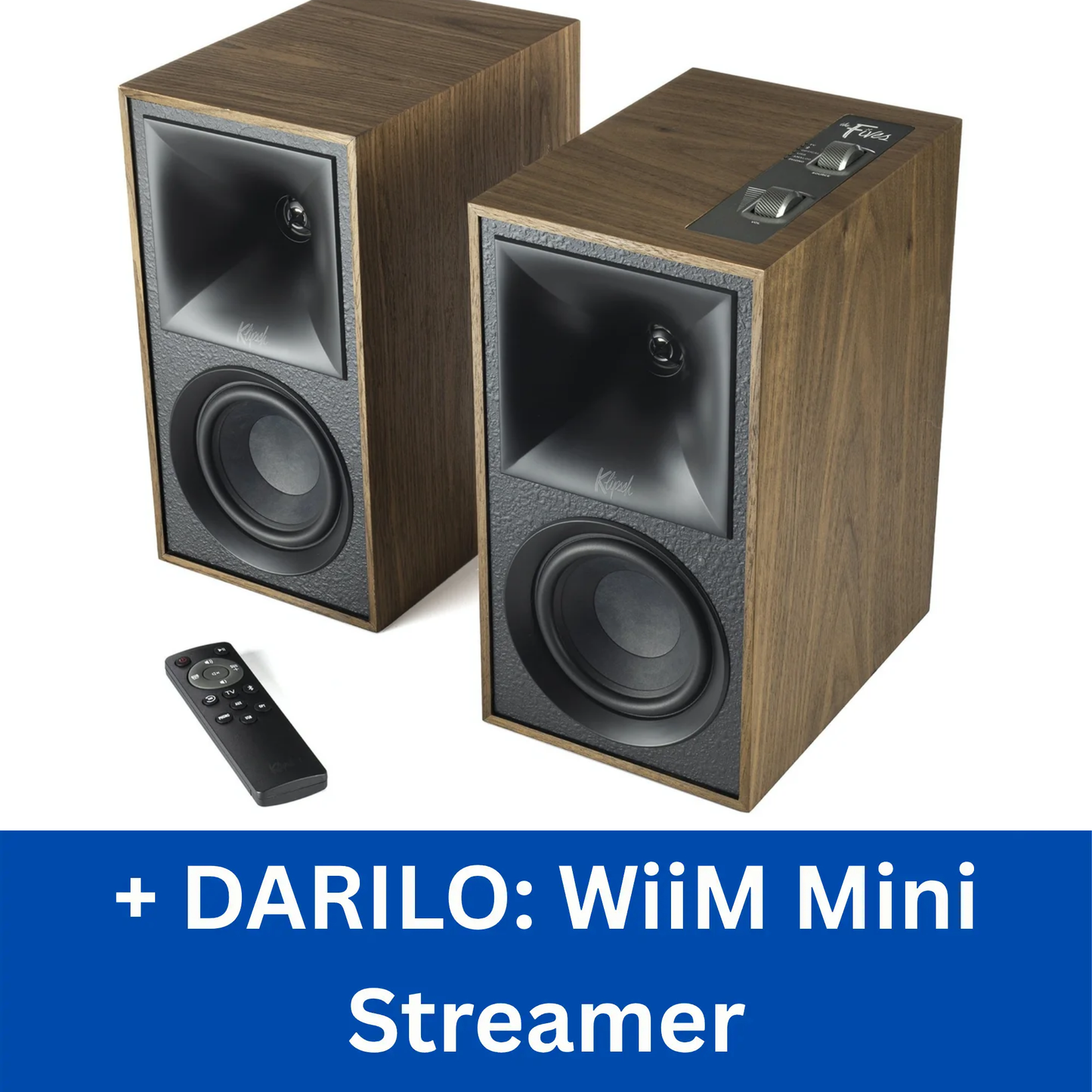 Klipsch Heritage The Fives, 4.5" par aktivnih zvočnikov