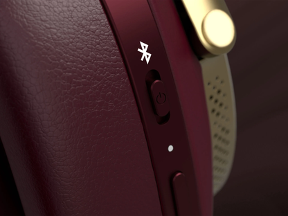 Bowers & Wilkins PX8 brezžične naglavne slušalke z odpravljanjem hrupa ANC, Royal Burgundy