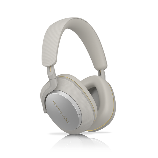 Bowers & Wilkins PX7 S2e Cloud Grey: Brezžične naglavne slušalke z ANC odpravljanjem hrupa in elegantno sivo barvo.