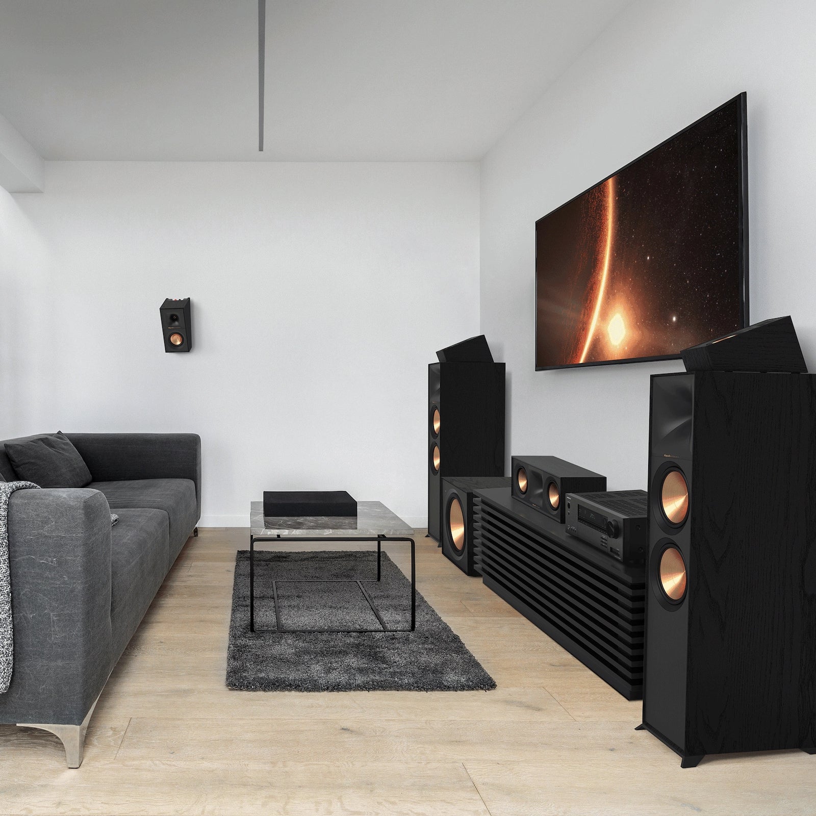 Onkyo TX-NR5100: Popolna rešitev za domači kino z 8K videom, Dolby Atmos in DTS:X zvokom ter podporo za igranje iger. Odličen z zvočniki klipsch
