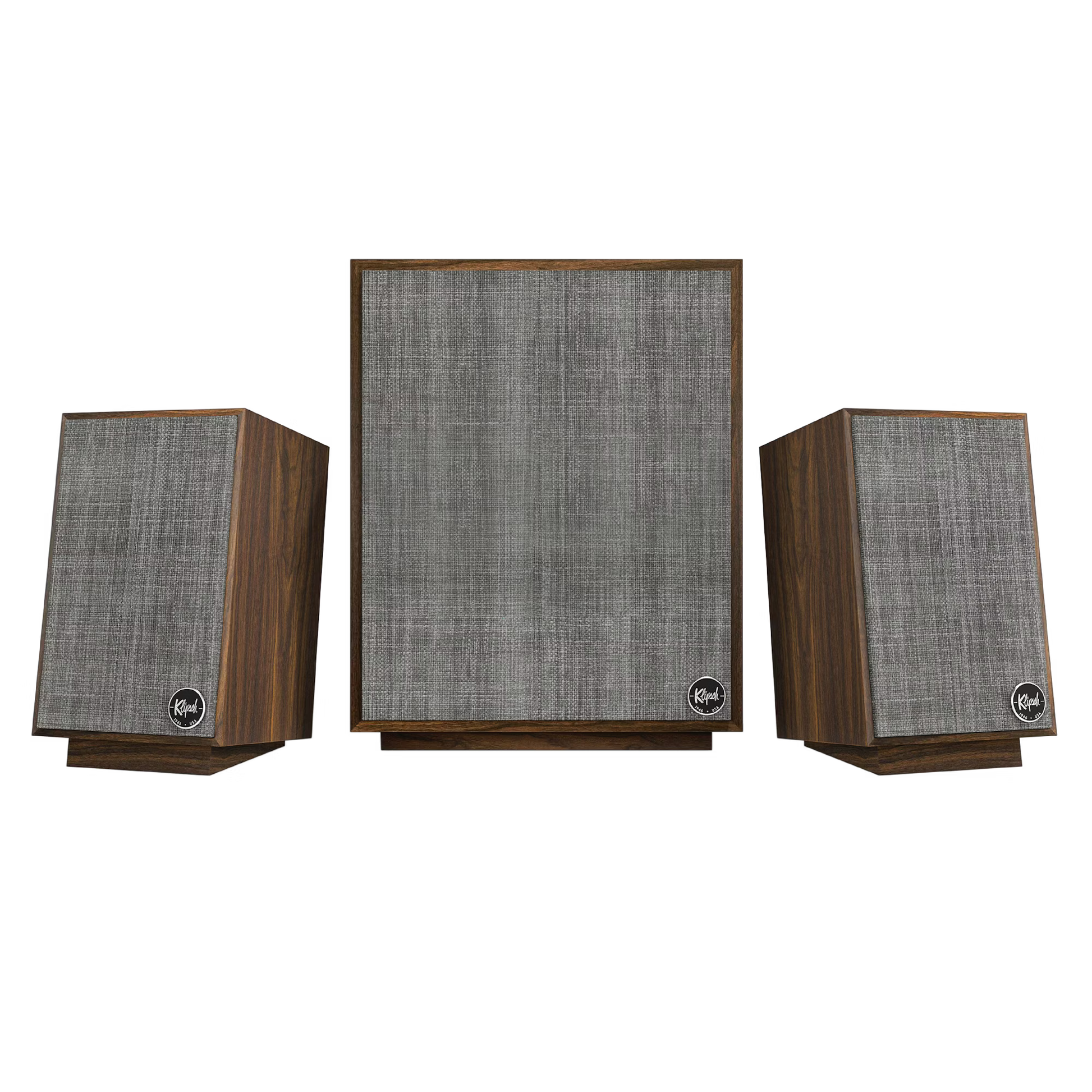 Klipsch Heritage Pro Media 2.1 – 8” globokotonec za močne in dinamične base.