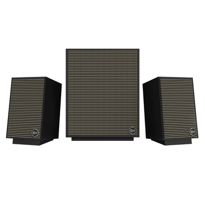 Klipsch Heritage Pro Media 2.1 – Napreden sistem treh zvočnikov za računalnike in naprave.