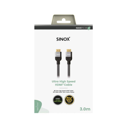 Sinox PRO-X HDMI™ kabel 8K60Hz+E, 48g, od 1m do 3m