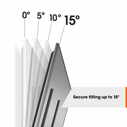 Vogels TVM 1213 Quick Nagibni TV stenski nosilec, 15°, 19" do 43", 15kg, črn