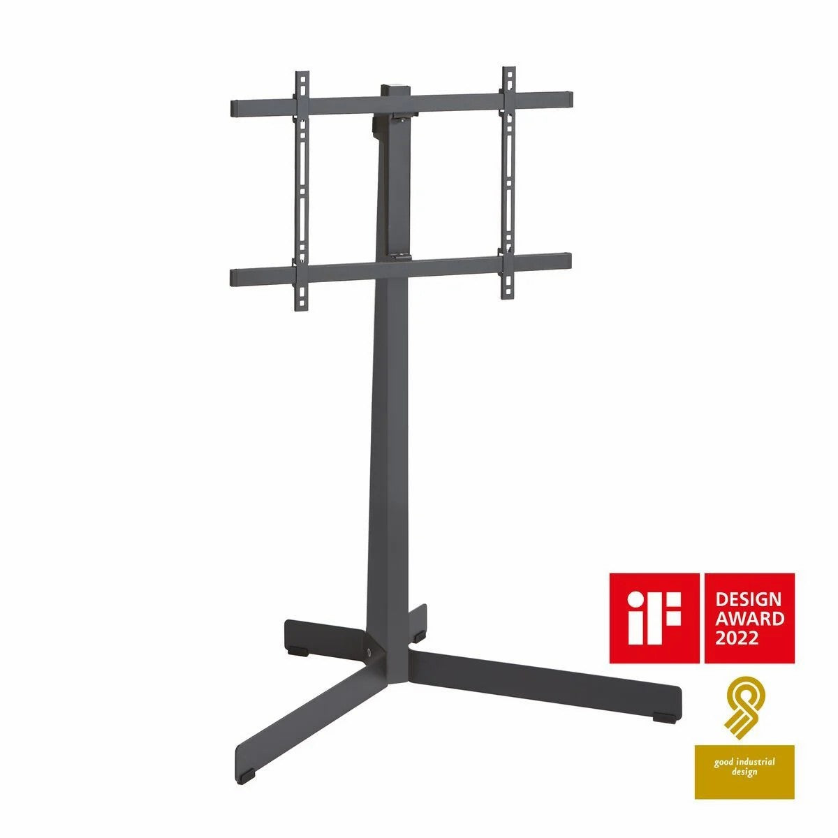 Vogels TVS 3690: Talno stojalo za TV (40-77") z vrtenjem 90° in nosilnostjo 50kg, za prilagodljivo postavitev v prostoru.