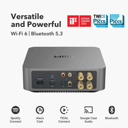 WiiM Amp Pro - Ojačevalnik in audio predvajalnik
