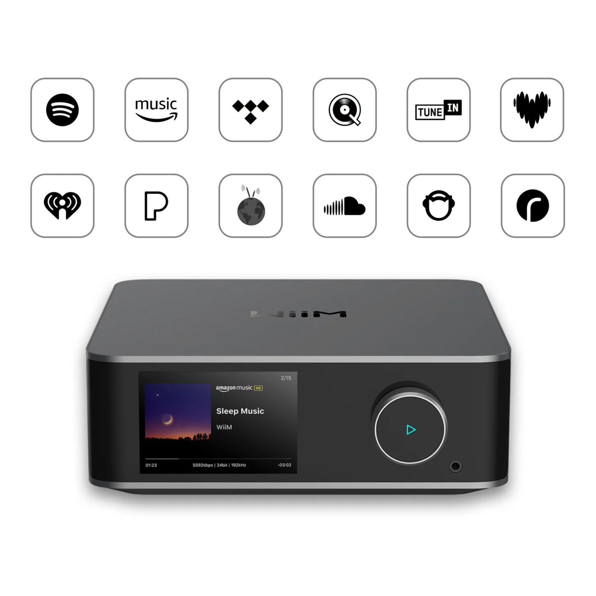 WiiM Ultra – Eleganten dizajn, ki se prilega vsakemu avdio sistemu. Dodajte HiFi sistemu več moznosti predvajanja!