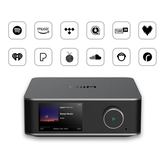 WiiM Ultra – Eleganten dizajn, ki se prilega vsakemu avdio sistemu. Dodajte HiFi sistemu več moznosti predvajanja!