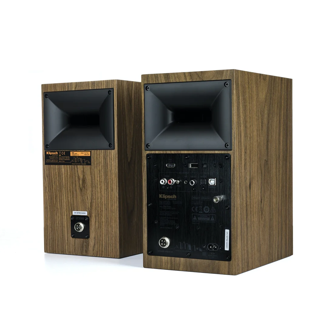 Eleganca in moč – Klipsch Heritage The Fives zvočniki z DSP nizkotonci iz kompozitnih vlaken.