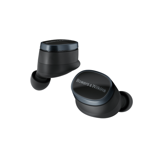 Bowers & Wilkins Pi8 Anthracite Black: Prave brezžične ušesne slušalke z ANC in elegantno antracitno črno barvo. 