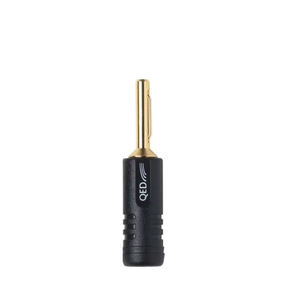QED Screwloc ABS Banana plug 4mm