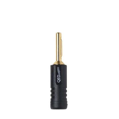 QED Screwloc ABS Banana plug 4mm