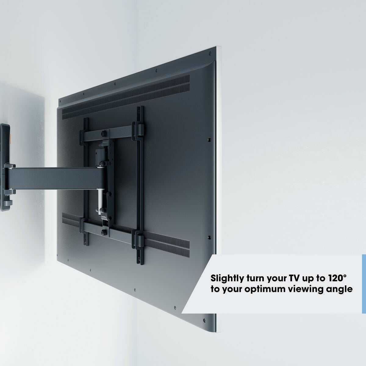 Vogels TVM 3423 Full-Motion nosilec za TV, 32" do 65", 20°+120°, 25kg, Črn