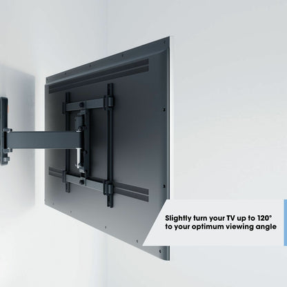 Vogels TVM 3423 Full-Motion nosilec za TV, 32" do 65", 20°+120°, 25kg, Črn