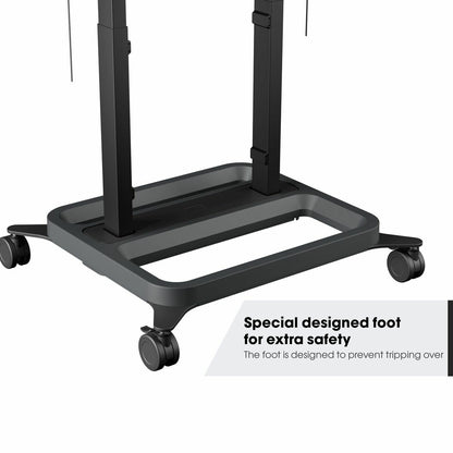 Vogels V-RISE 5305 Motoriziran voziček za TV zaslon, 65" do 86" , 120kg, črn
